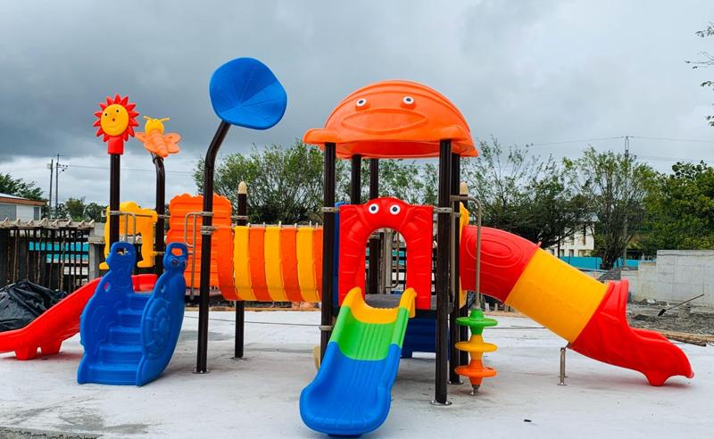 Parque infantil para exterior REFERENCIA: HD15A-112A – Mega Parques  Infatiles