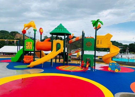 Parque infantil para exterior REFERENCIA: HD15A-112A – Mega Parques  Infatiles